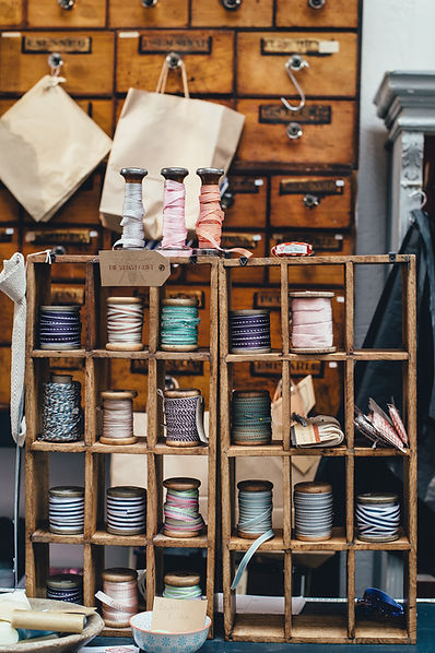 Magasin de fournitures de couture