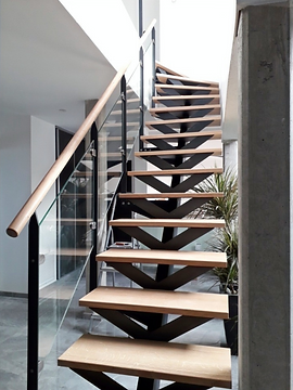 Escalier Acier Bois Métallerie Colomiers CMT31