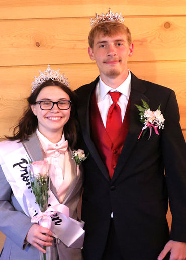 Isac Amell & Kailey Bartlett Named Port Allegany's Prom King & Queen