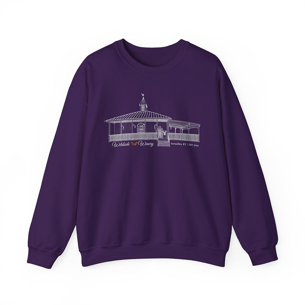 Thumbnail: Winery Outline Crew Neck Sweatshirt