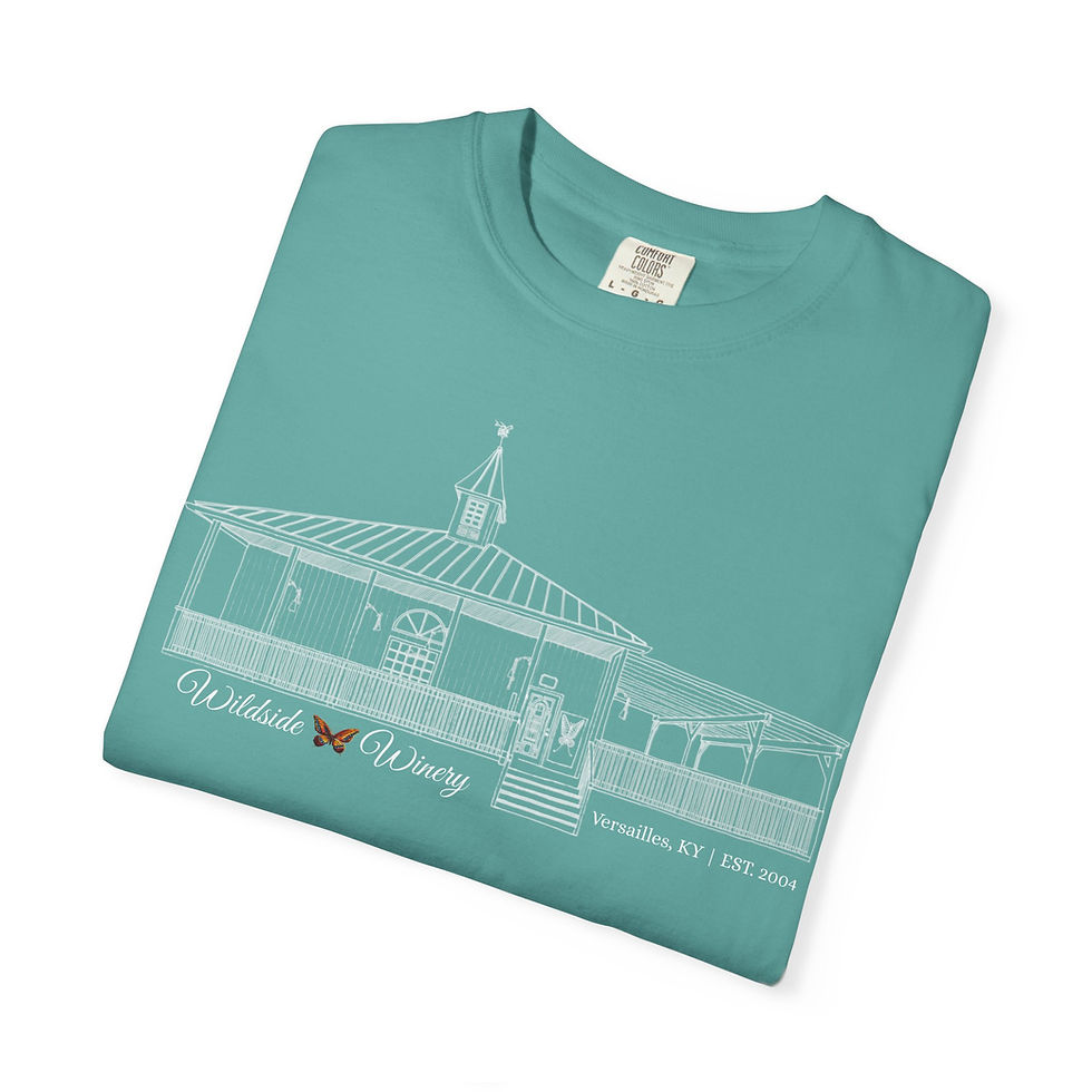 Thumbnail: Winery Outline Vintage Style T-Shirt