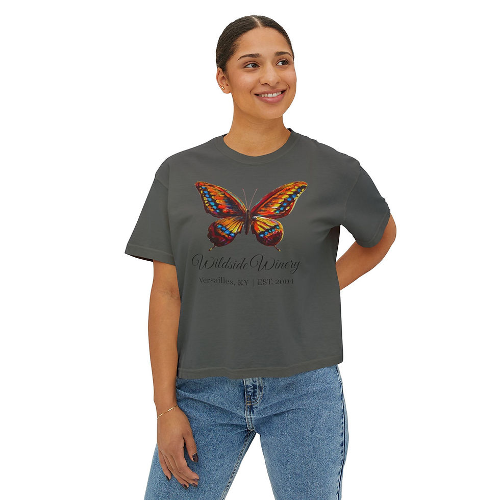 Thumbnail: Butterfly Women's Boxy Tee