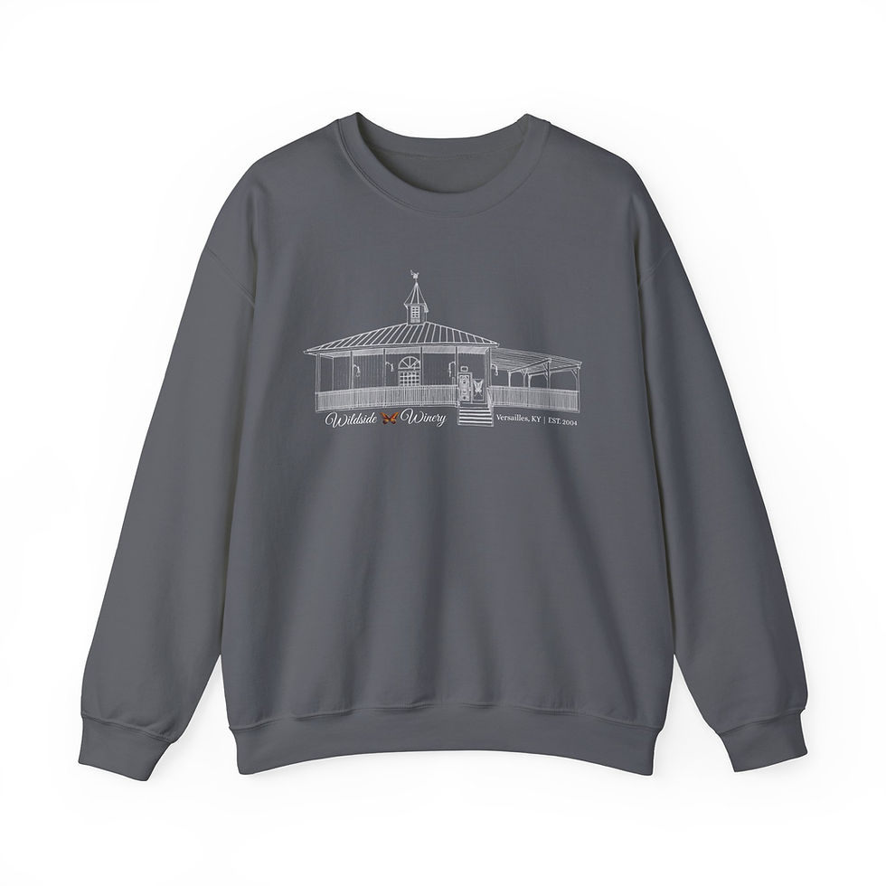 Thumbnail: Winery Outline Crew Neck Sweatshirt