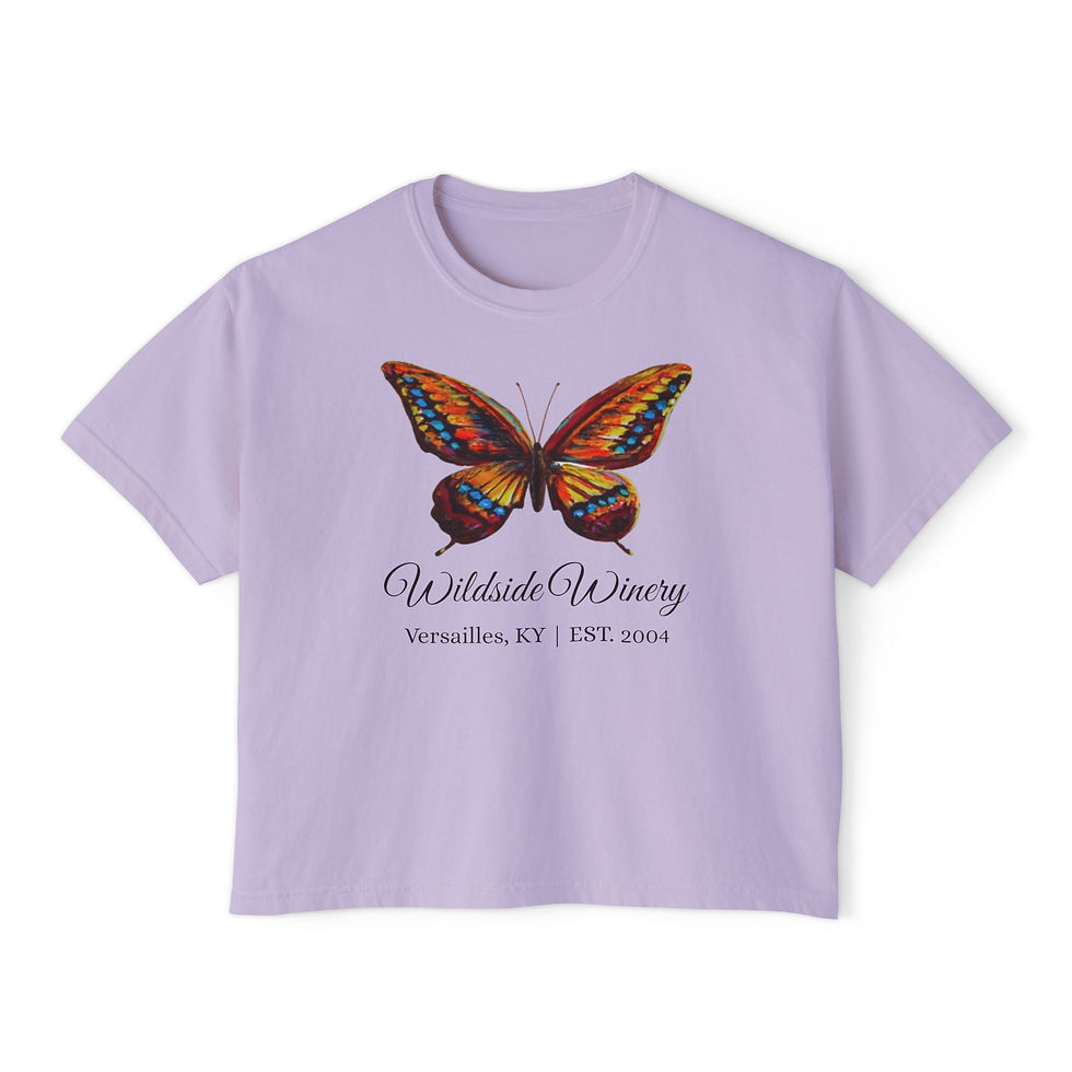 Thumbnail: Butterfly Women's Boxy Tee