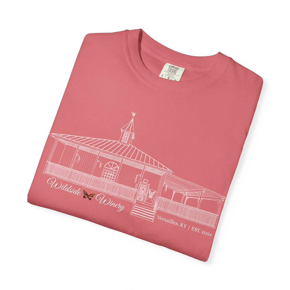Thumbnail: Winery Outline Vintage Style T-Shirt