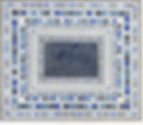 Blue & Silver China Pattern Challah Cover by Rachel Barri