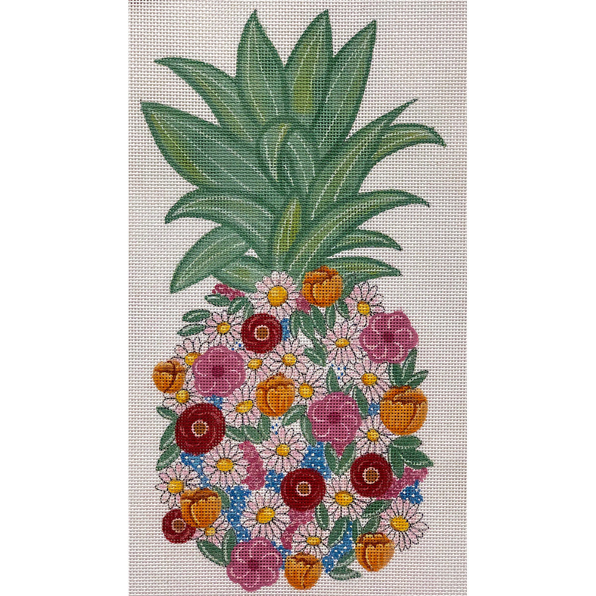 Floral Pineapple by Alice Peterson