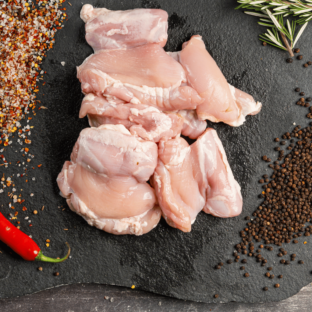 Moofish Chicken Thighs – Free-Range, RSPCA Approved, Hormone-Free, Antibiotic-Free,– Australian Sourced