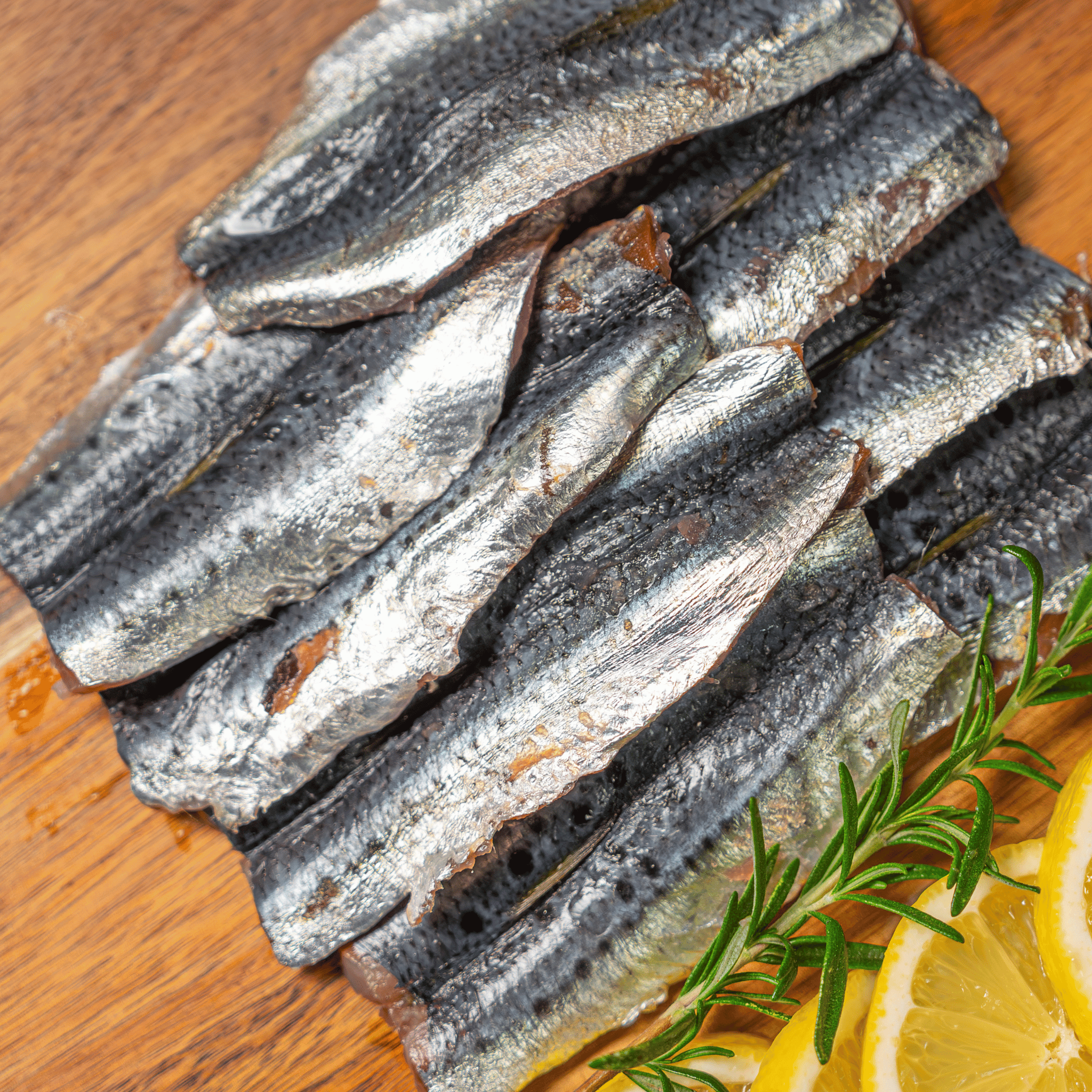 Fresh Australian sardines, rich in Omega-3, available from Moofish Sydney.