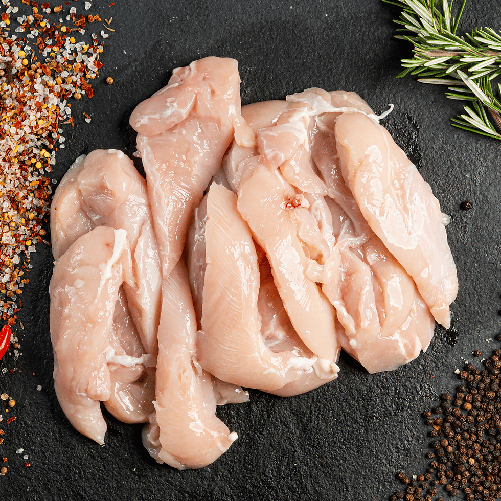 crispy Moofish Chicken Tenderloins- Free-range, antibiotic-free, hormone-free, RSPCA approved