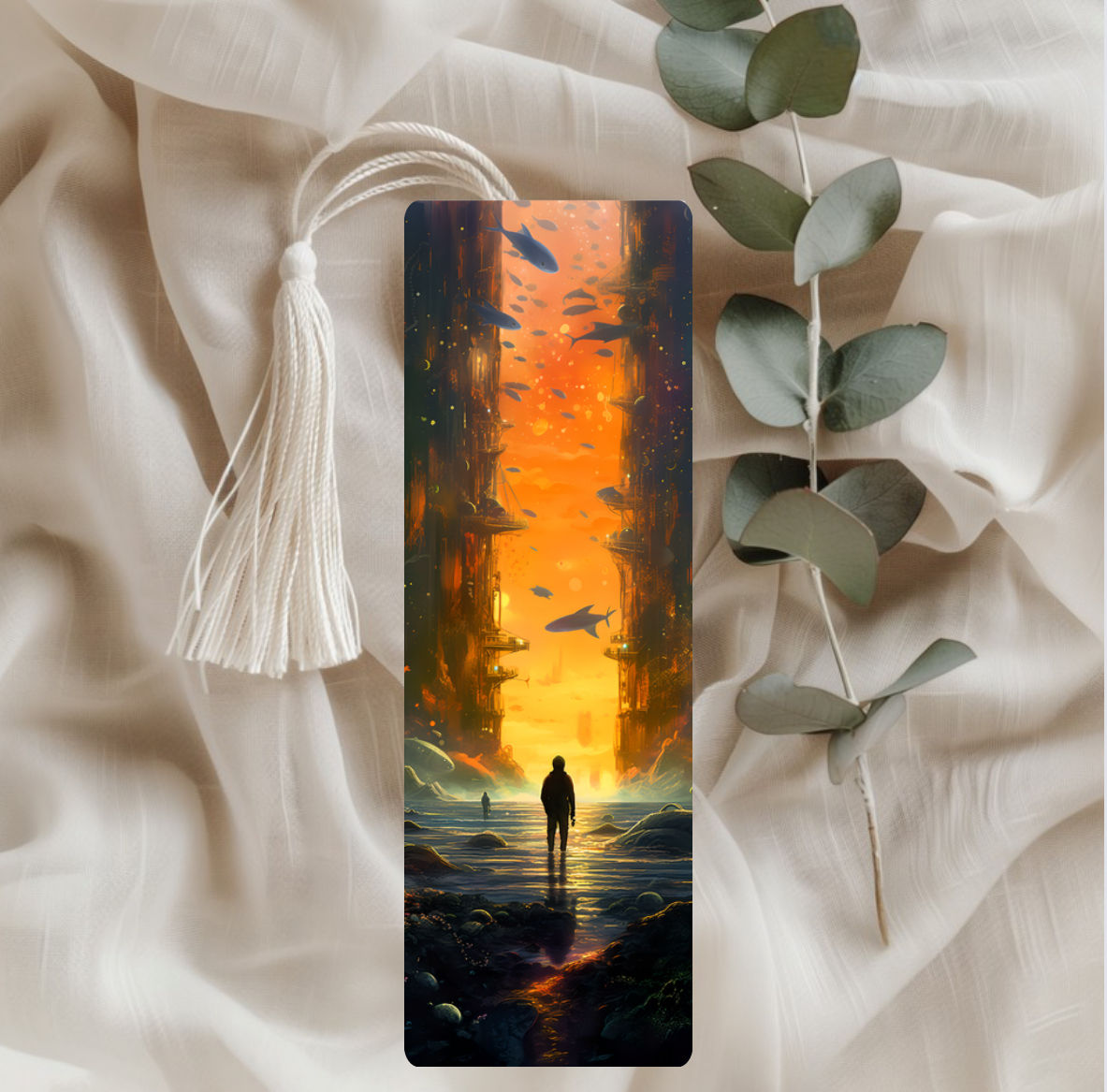 Sci-fi Metal Bookmarks