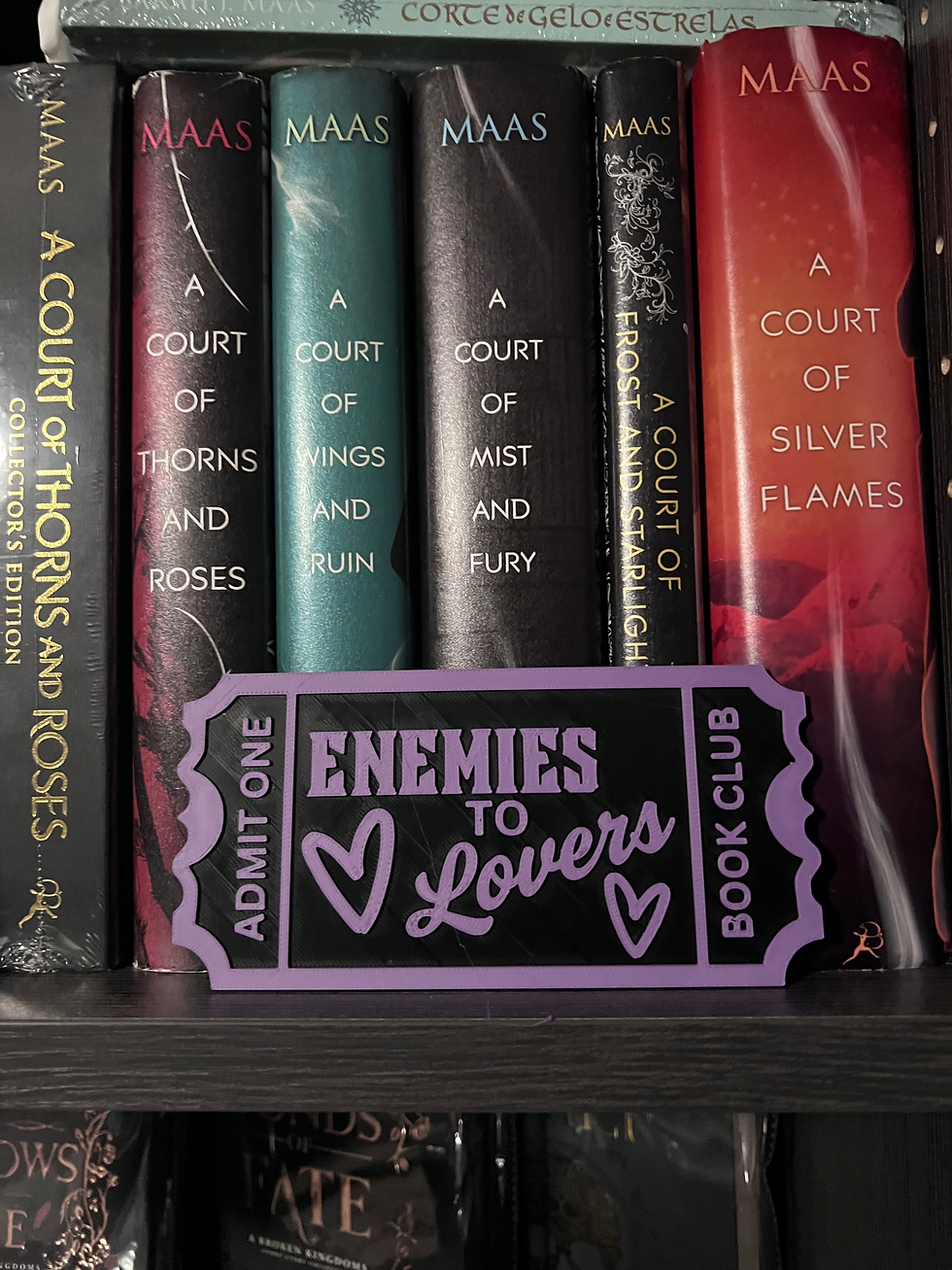 Thumbnail: Bookshelf ticket stub decor 