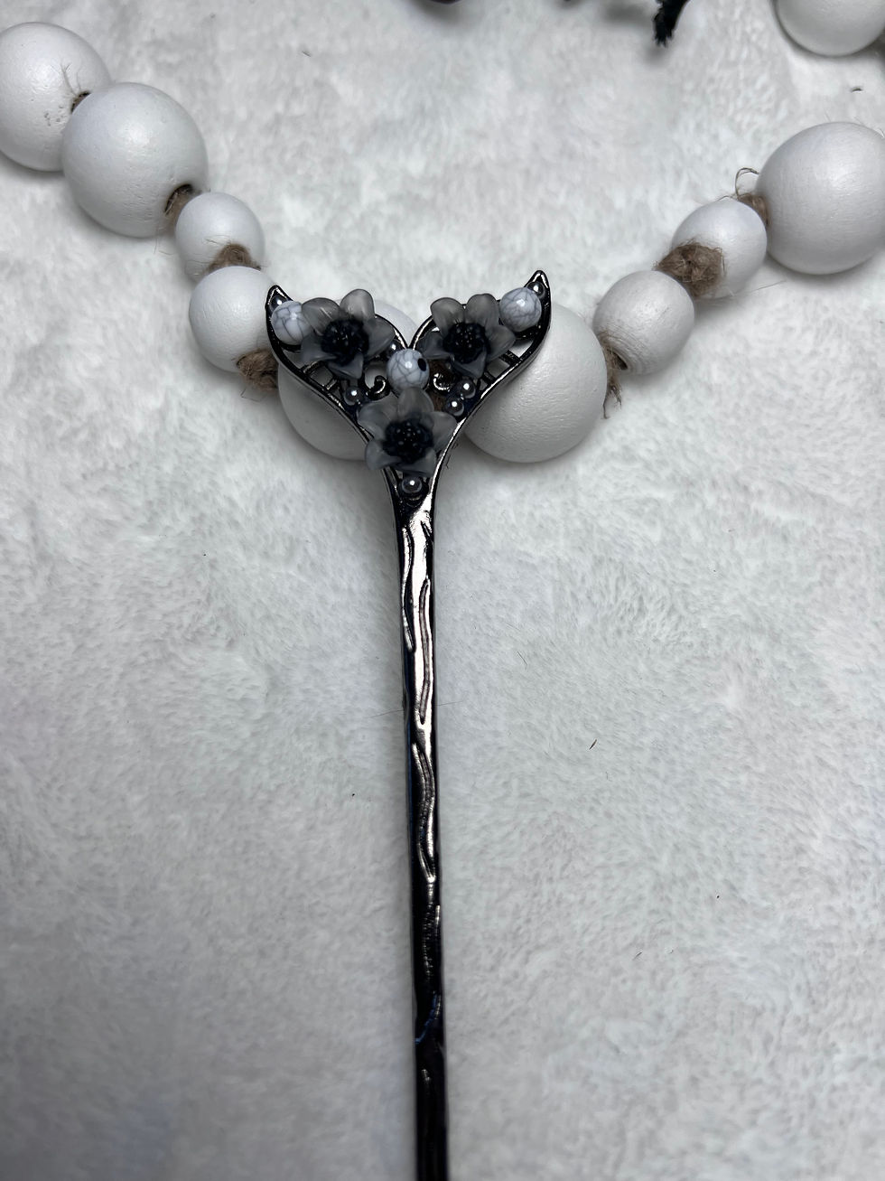 Thumbnail: Sword and Mermaid tail bookmark/hair pin 