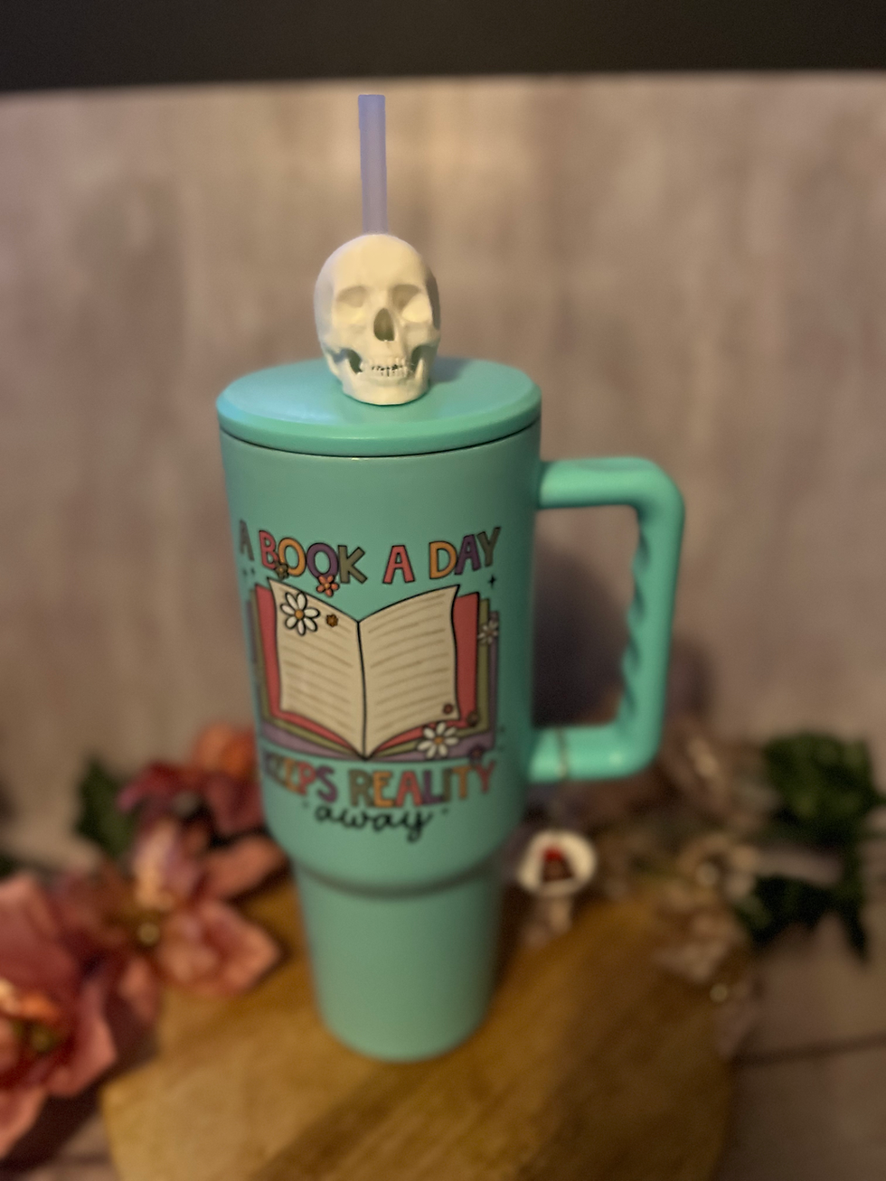 Thumbnail: Skull straw topper 