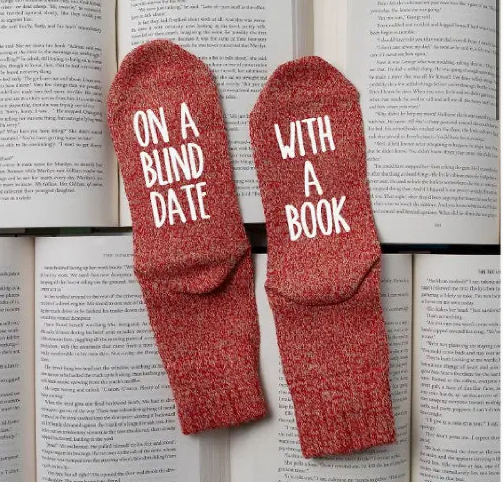 Thumbnail: Bookish socks 