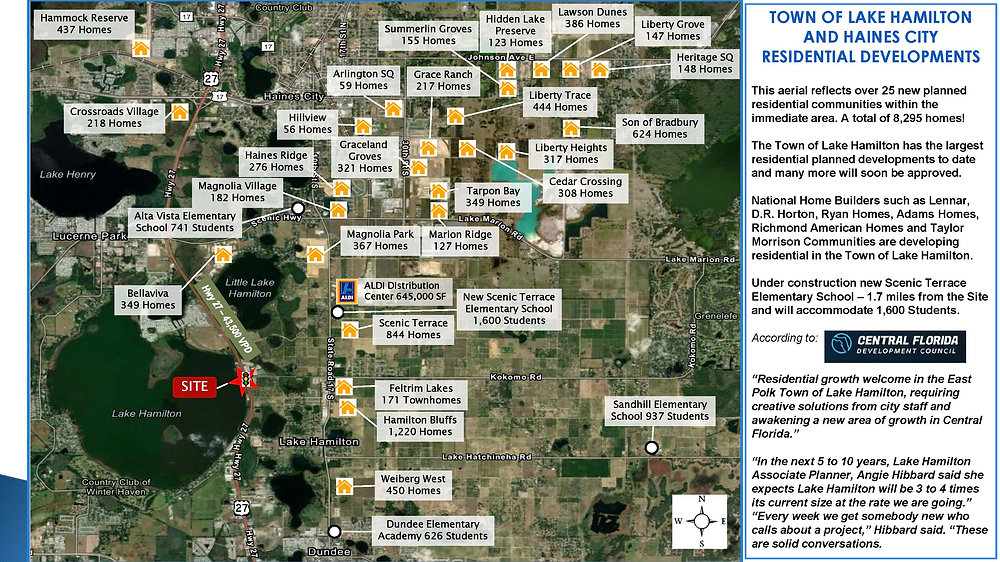 Strathmore Real Estate Group Seeking Approval for Lake Hamilton, FL