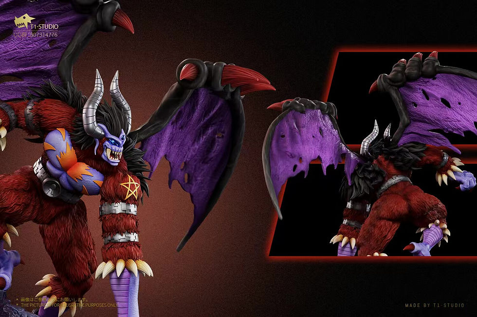 Thumbnail: Daemon Digimon GK Statue T1 Studio | Pre-Order - Authentic Anime Resin Collectible