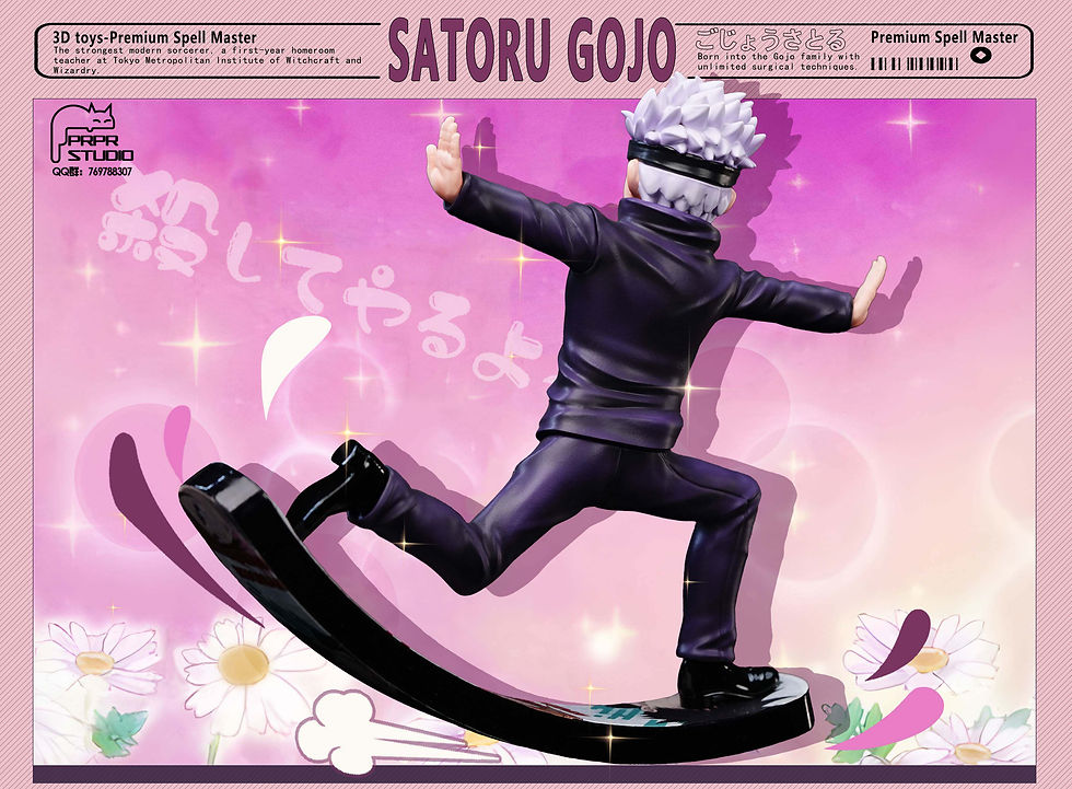 Thumbnail: Gojo Satoru Jujutsu Kaisen GK Statue PRPR Studio | Ready Stock - Authentic Anime Resin Collectible