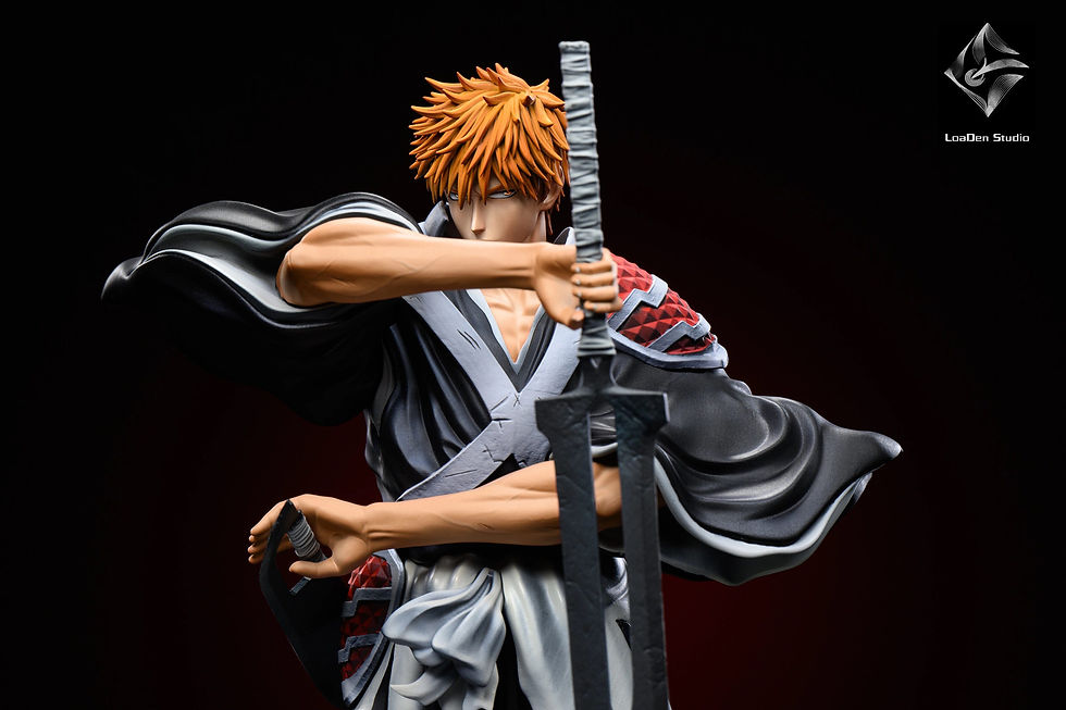Thumbnail: Kurosaki Ichigo Bleach GK Statue LoaDen Studio | Ready Stock - Authentic Anime Resin Collectible
