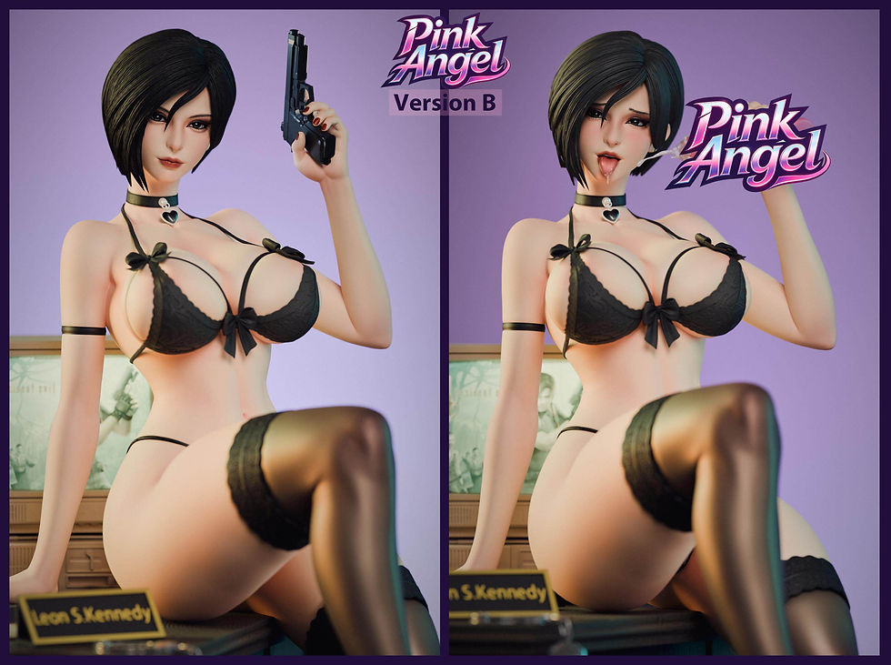 Thumbnail: Ada Wong Resident Evil GK Statue Pink Angel Studio | Pre-Order - Authentic Anime Resin Collectible