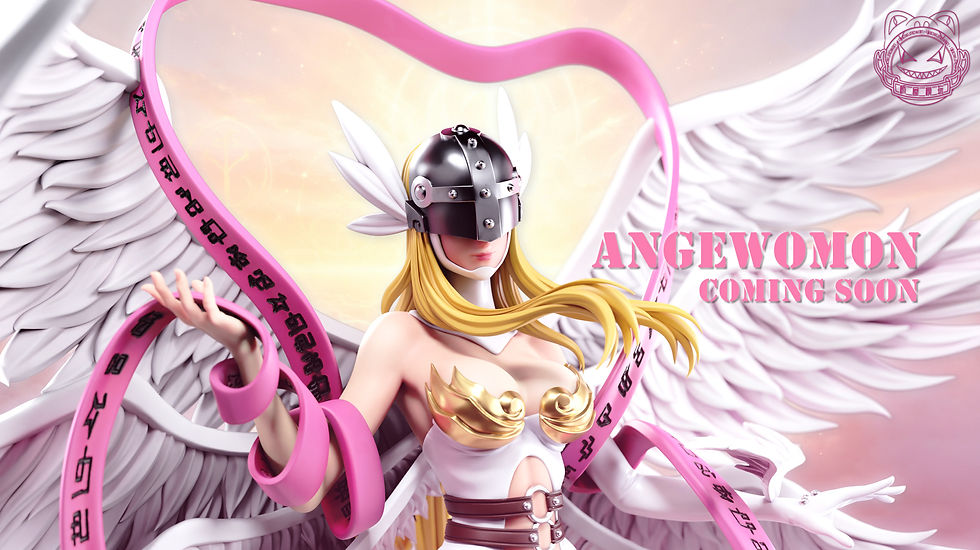 Angewoman Digimon GK Statue Qiao Wu Studio | Pre-Order - Authentic Anime Resin Collectible