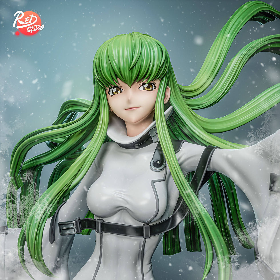 C.C Code Geass GK Statue Red Studio | Pre-Order - Authentic Anime Resin Collectible