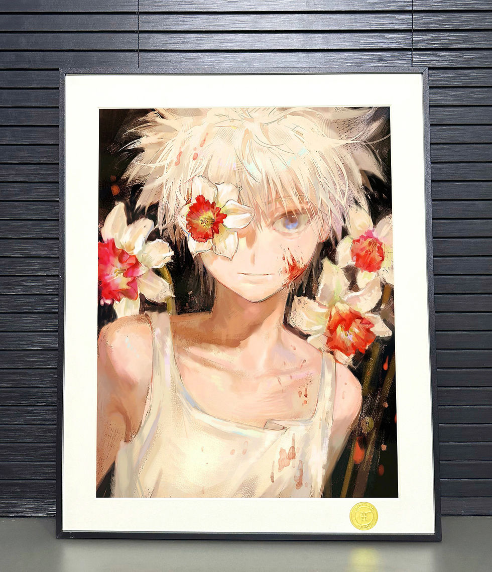 Killua Portrait Hunter X Hunter GK Statue H2 Studio | Ready Stock - Authentic Anime Resin Collectible