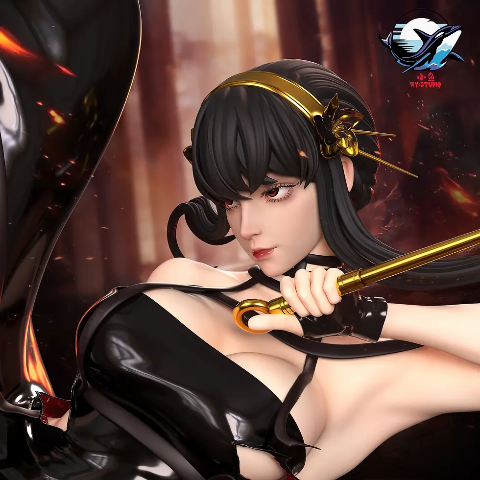 Thumbnail: Yor Forger Spy X Family GK Statue XY Studio | Pre-Order - Authentic Anime Resin Collectible