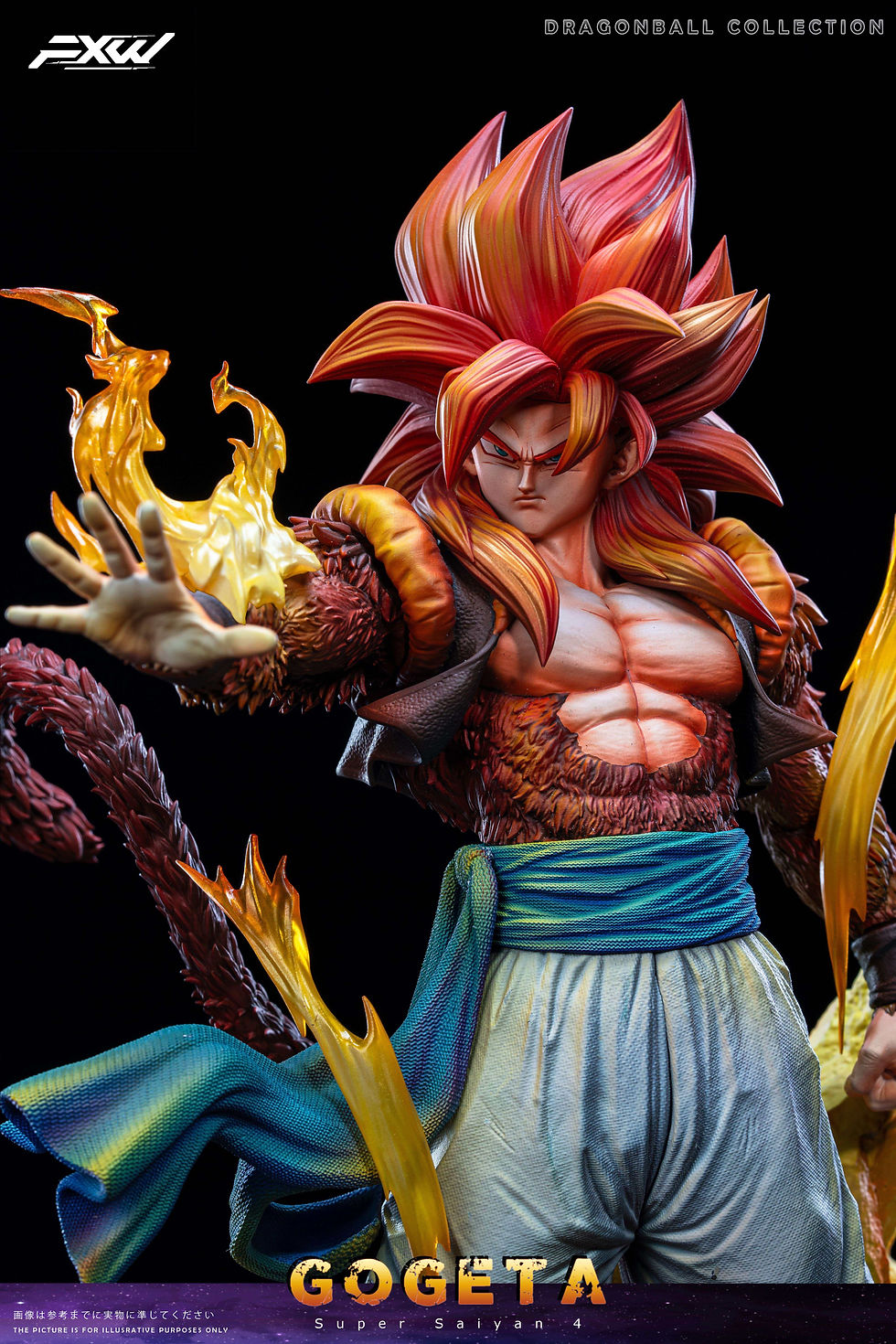 Thumbnail: Gogeta Dragon Ball GK Statue FXW Studio | Pre-Order - Authentic Anime Resin Collectible