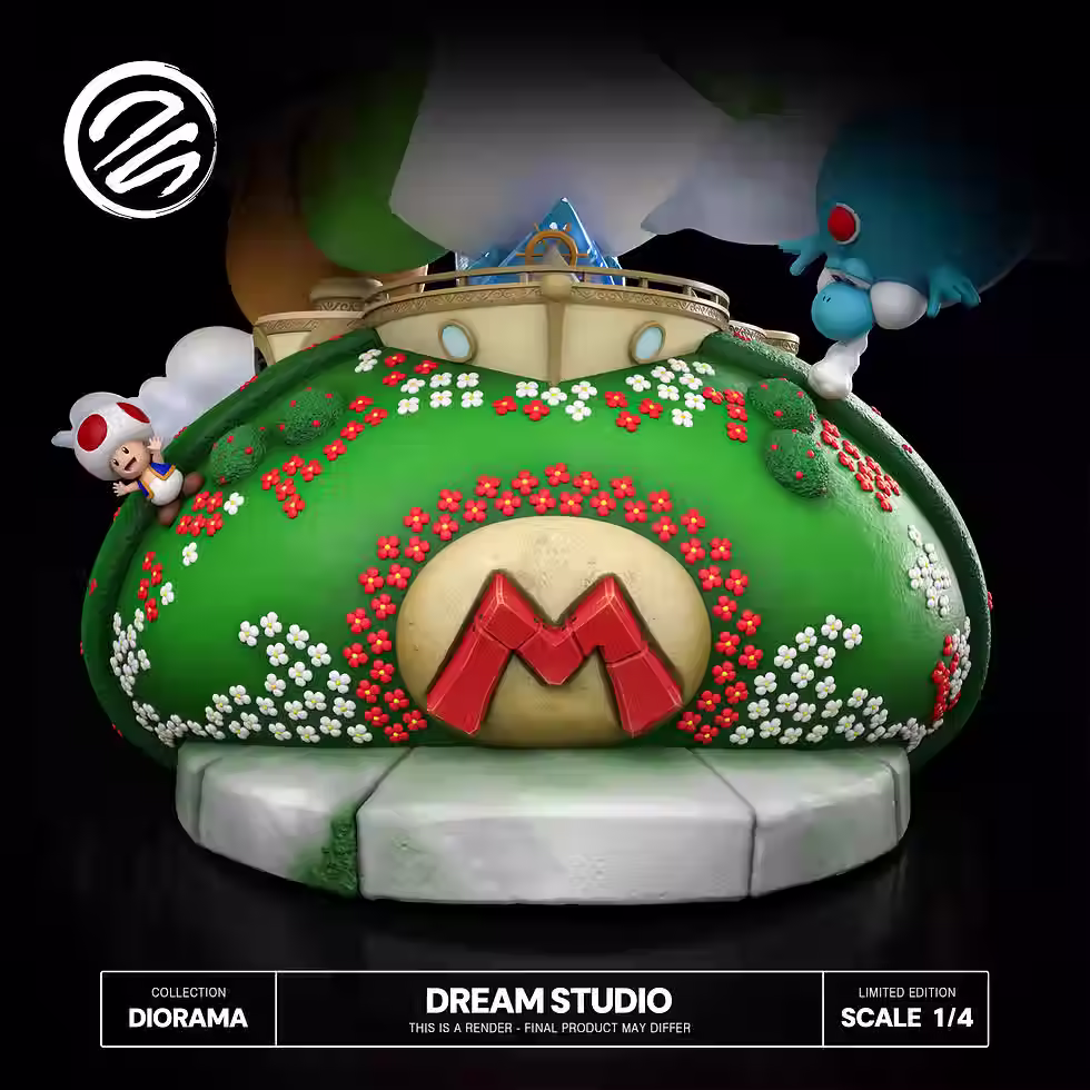 Super Mario Galaxy 2 Super Mario GK Statue Dream Studio | Pre-Order - Authentic Anime Resin Collectible