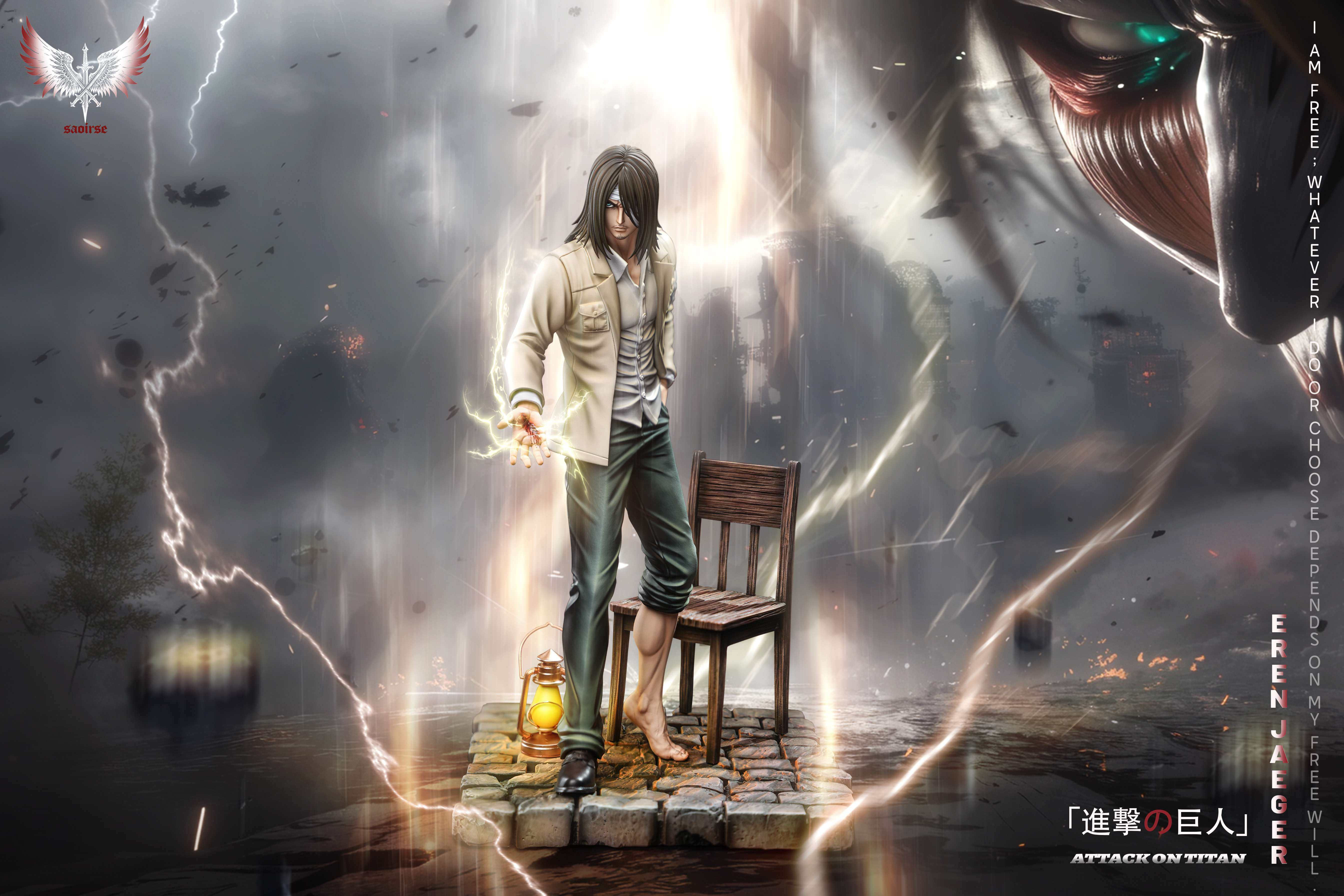 [Attack On Titan] Eren Yeager | Saoirse Studio - GK Resin Statue