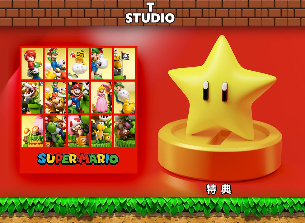 Thumbnail: Super Mario Family Super Mario GK Statue T Studio | Pre-Order - Authentic Anime Resin Collectible