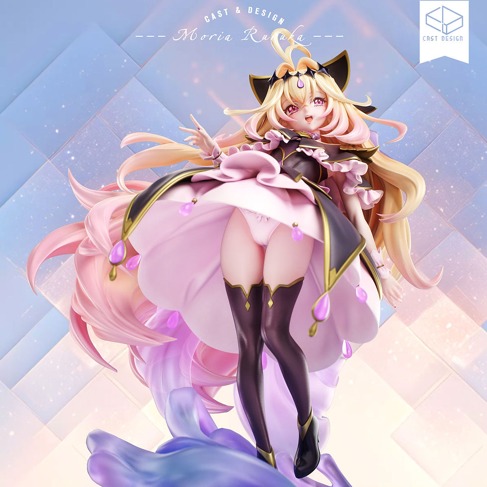 Thumbnail: Ruruka Moria Pretty Cure GK Statue Cast Design Studio | Pre-Order - Authentic Anime Resin Collectible