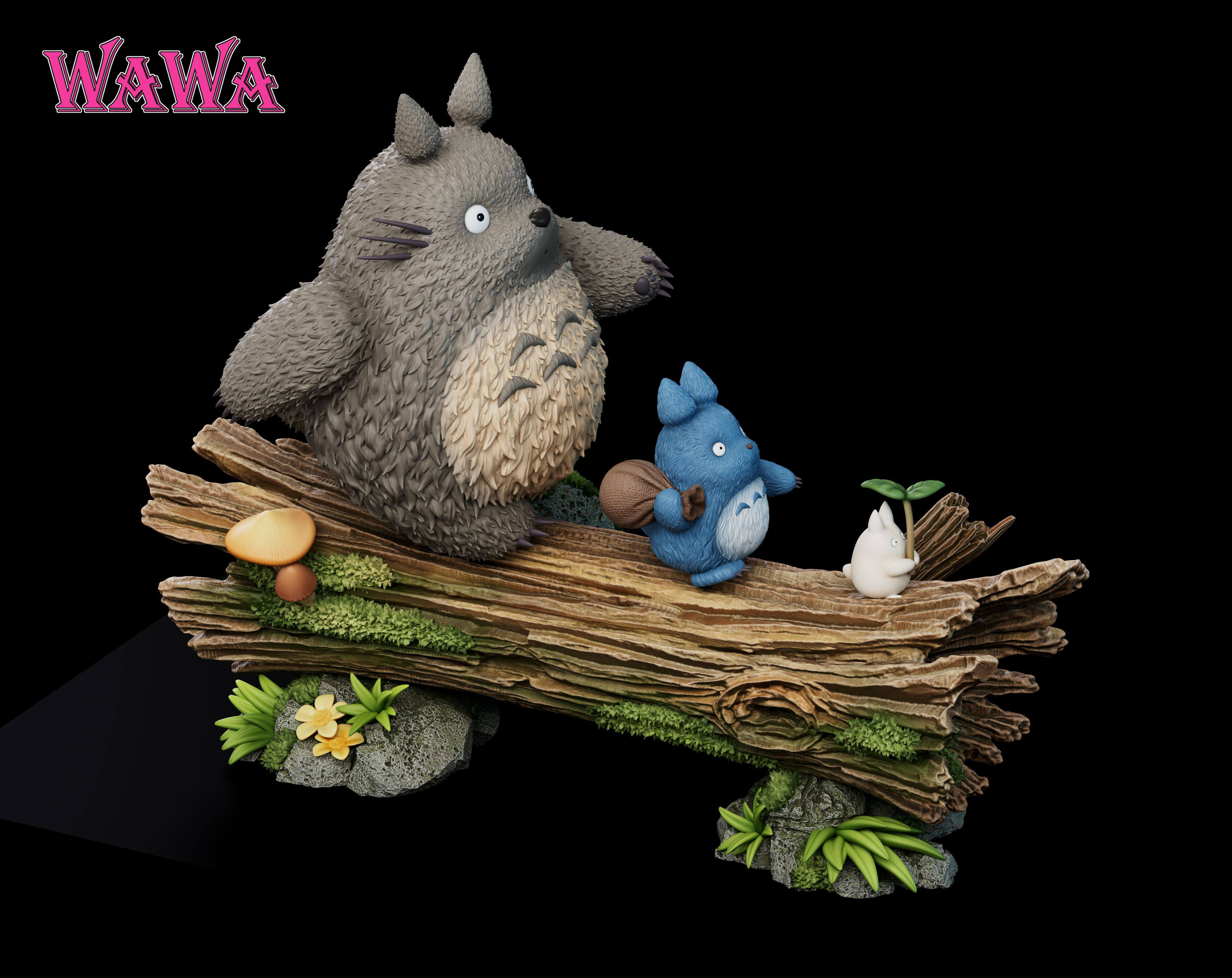 Totoro My Neighbor Totoro GK Statue Wawa Studio | Pre-Order - Authentic Anime Resin Collectible