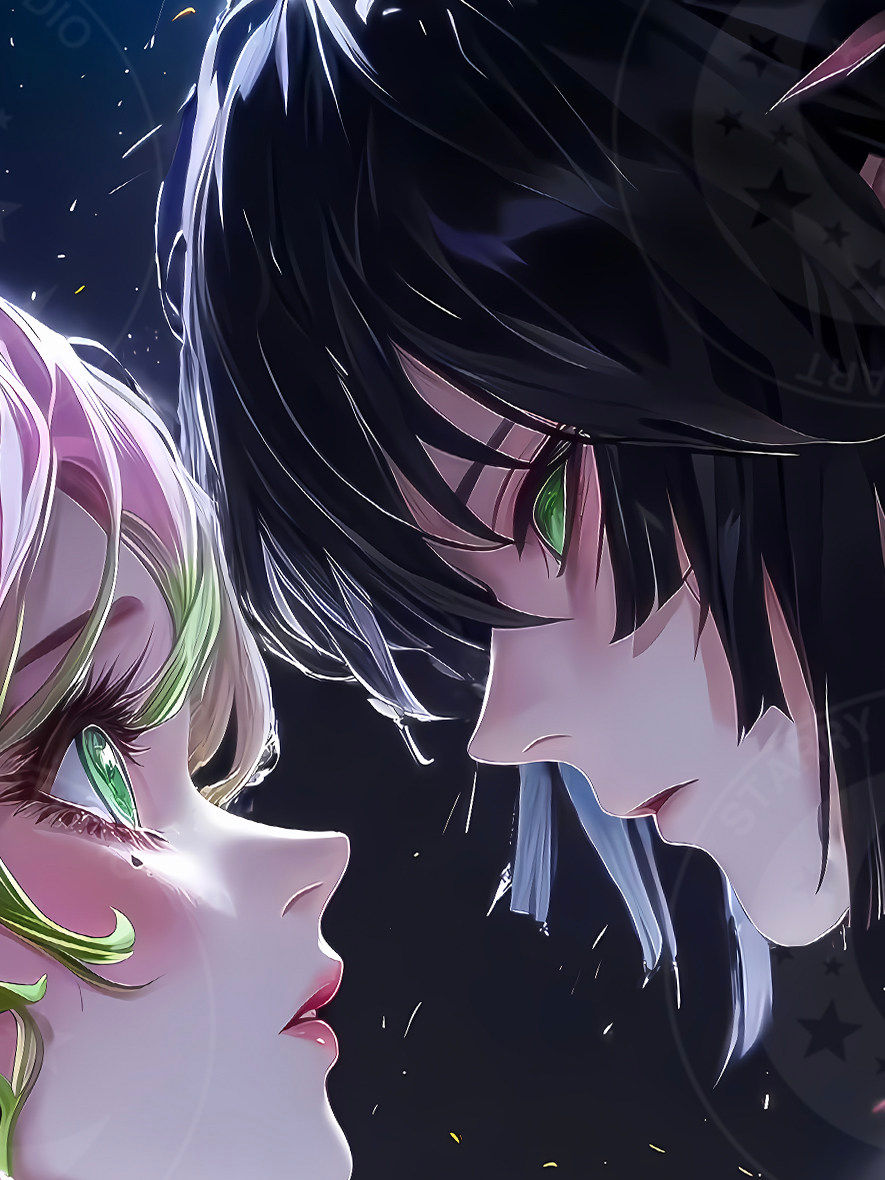 Thumbnail: Couple Portrait Demon Slayer GK Statue Xing Kong Studio | Ready Stock - Authentic Anime Resin Collectible