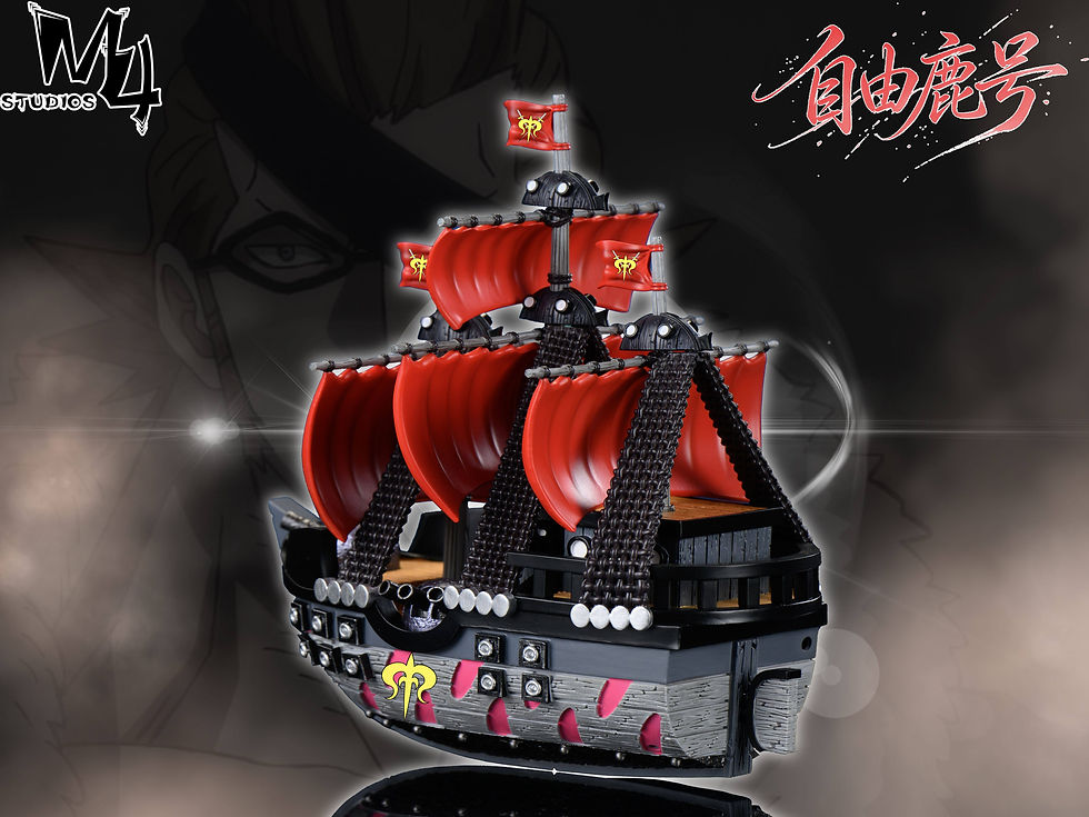 Thumbnail: Liberal Hind Ship One Piece GK Statue M4 Studio | Pre-Order - Authentic Anime Resin Collectible