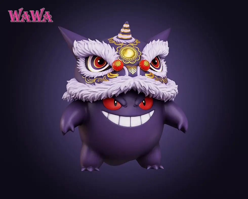 Thumbnail: Gengar Pokemon GK Statue Wawa Studio | Pre-Order - Authentic Anime Resin Collectible