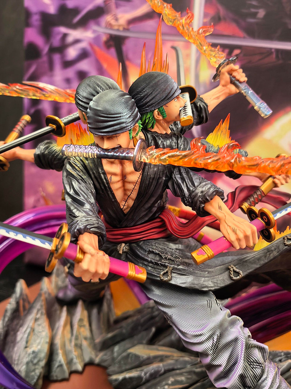 Thumbnail: Roronoa Zoro One Piece GK Statue Reset Studio | Ready Stock - Authentic Anime Resin Collectible