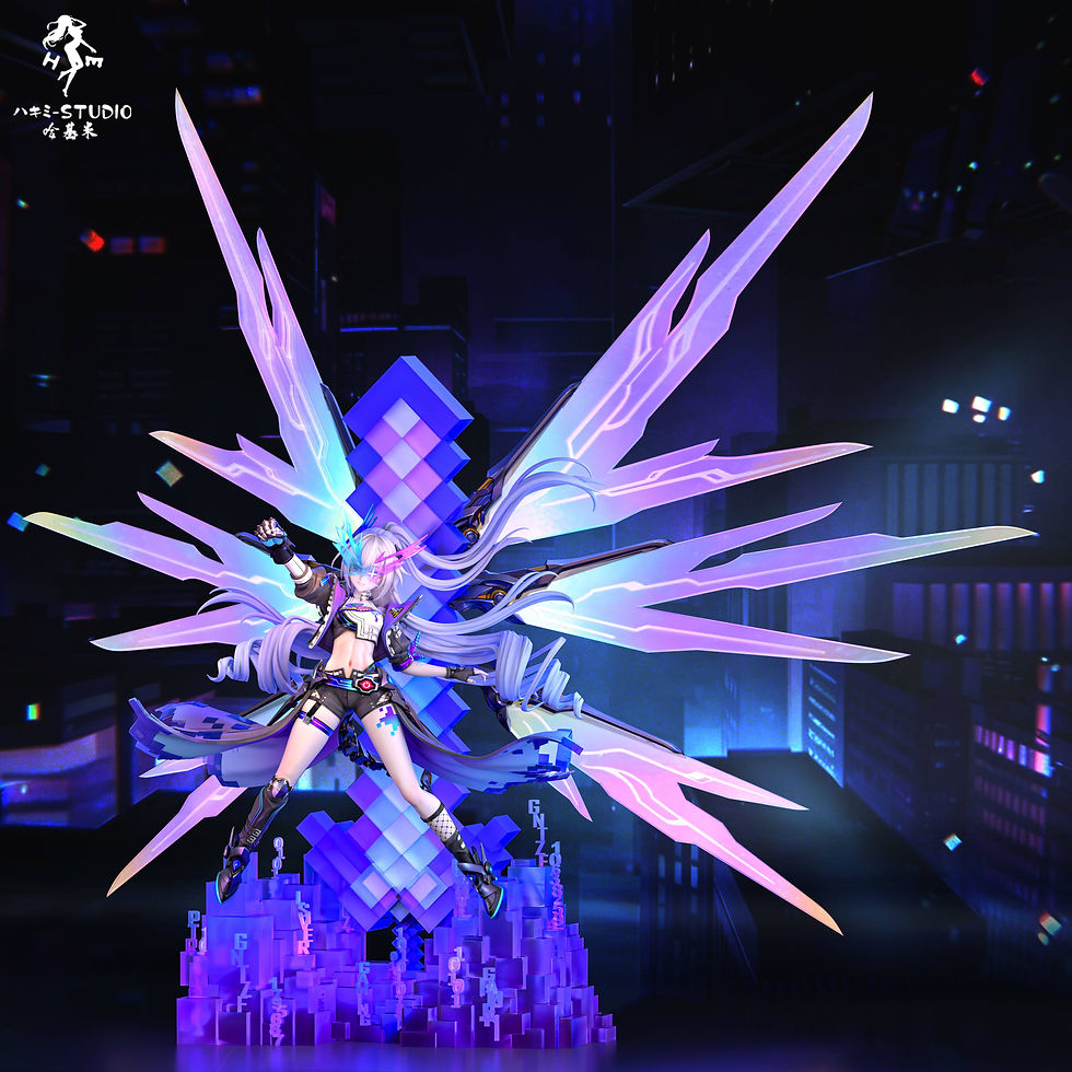 Thumbnail: Silver Wolf Honkai:Star Rail GK Statue Hajimi Studio | Pre-Order - Authentic Anime Resin Collectible