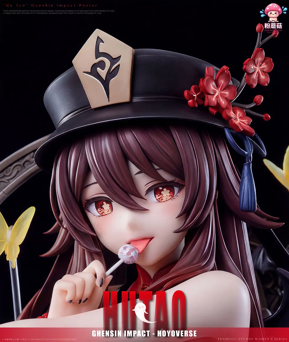 Thumbnail: [Genshin Impact] Hu Tao | Pink Mushroom Studio (1/6) - GK Resin Statue