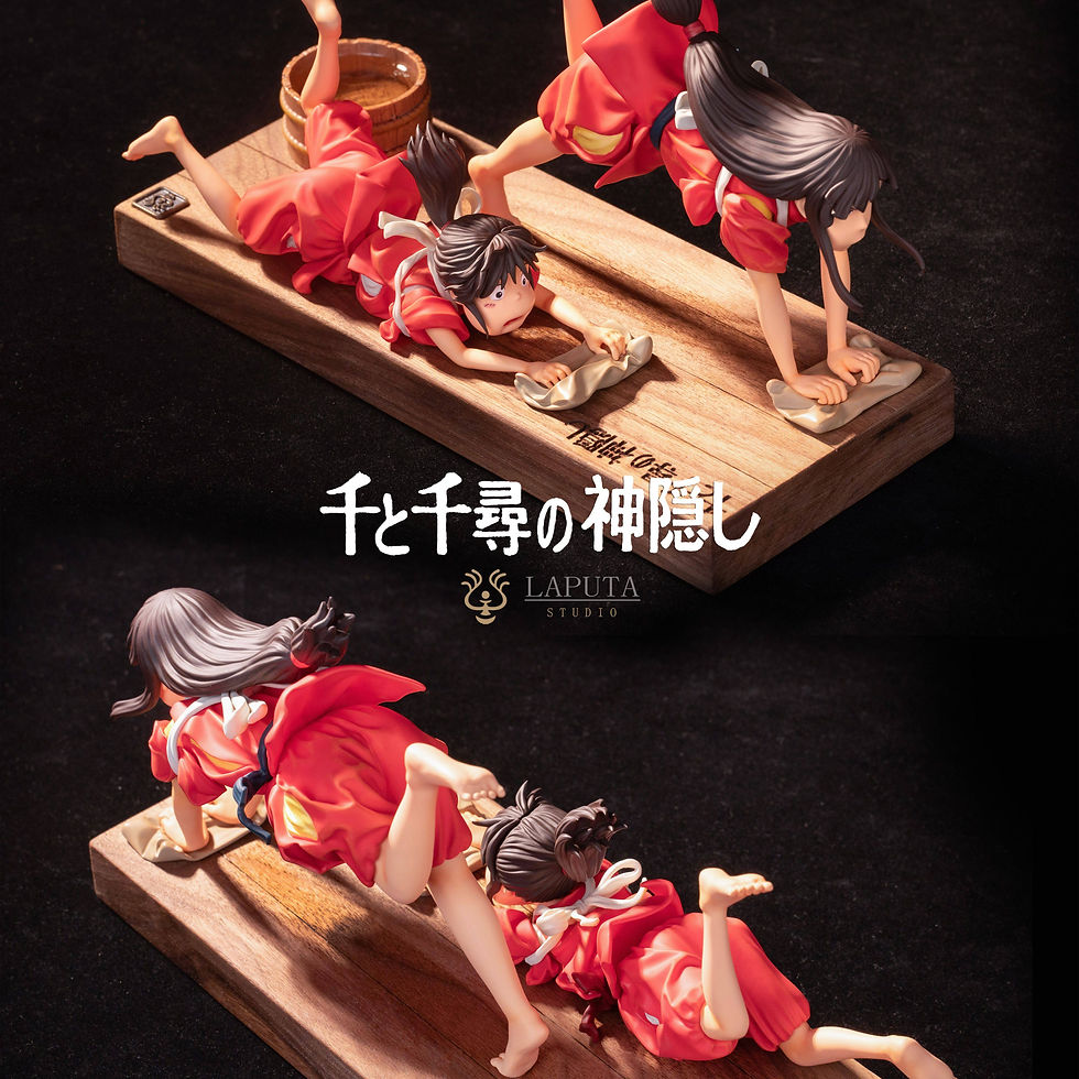 Thumbnail: Chihiro Spirited Away GK Statue Laputa Studio | Pre-Order - Authentic Anime Resin Collectible