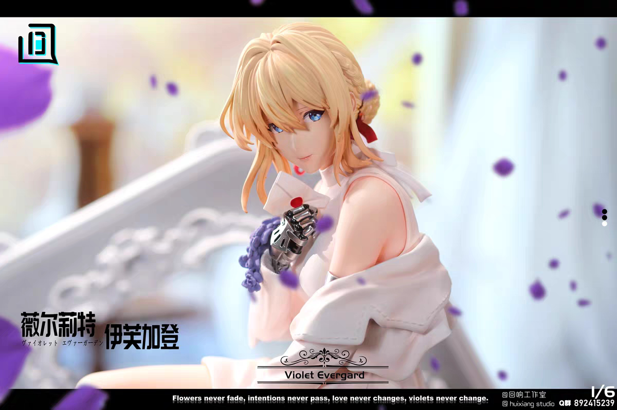 Violet Evergarden Violet Evergarden GK Statue Hui Xiang Studio | Ready Stock - Authentic Anime Resin Collectible