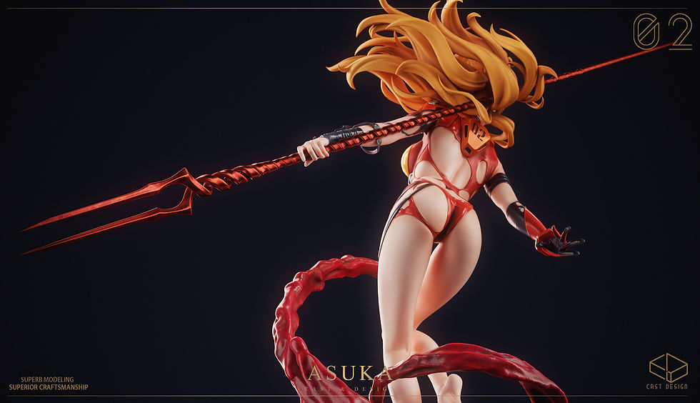 Thumbnail: [Neon Genesis Evangelion] Asuka | Cast Design Studio (1/4) - GK Resin Statue