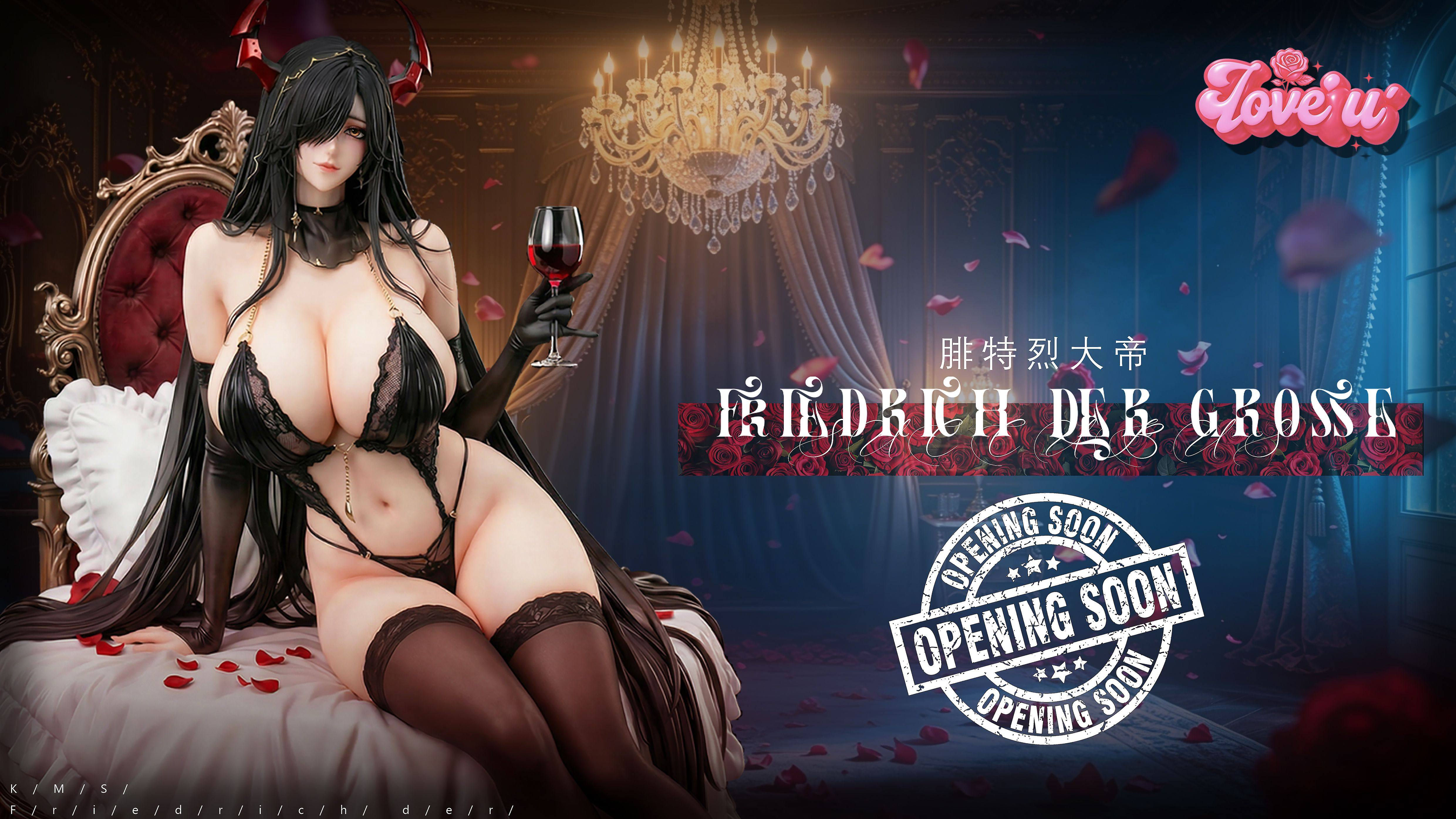 Friedrich der Grosse Azur Lane GK Statue Love U Studio | Pre-Order - Authentic Anime Resin Collectible