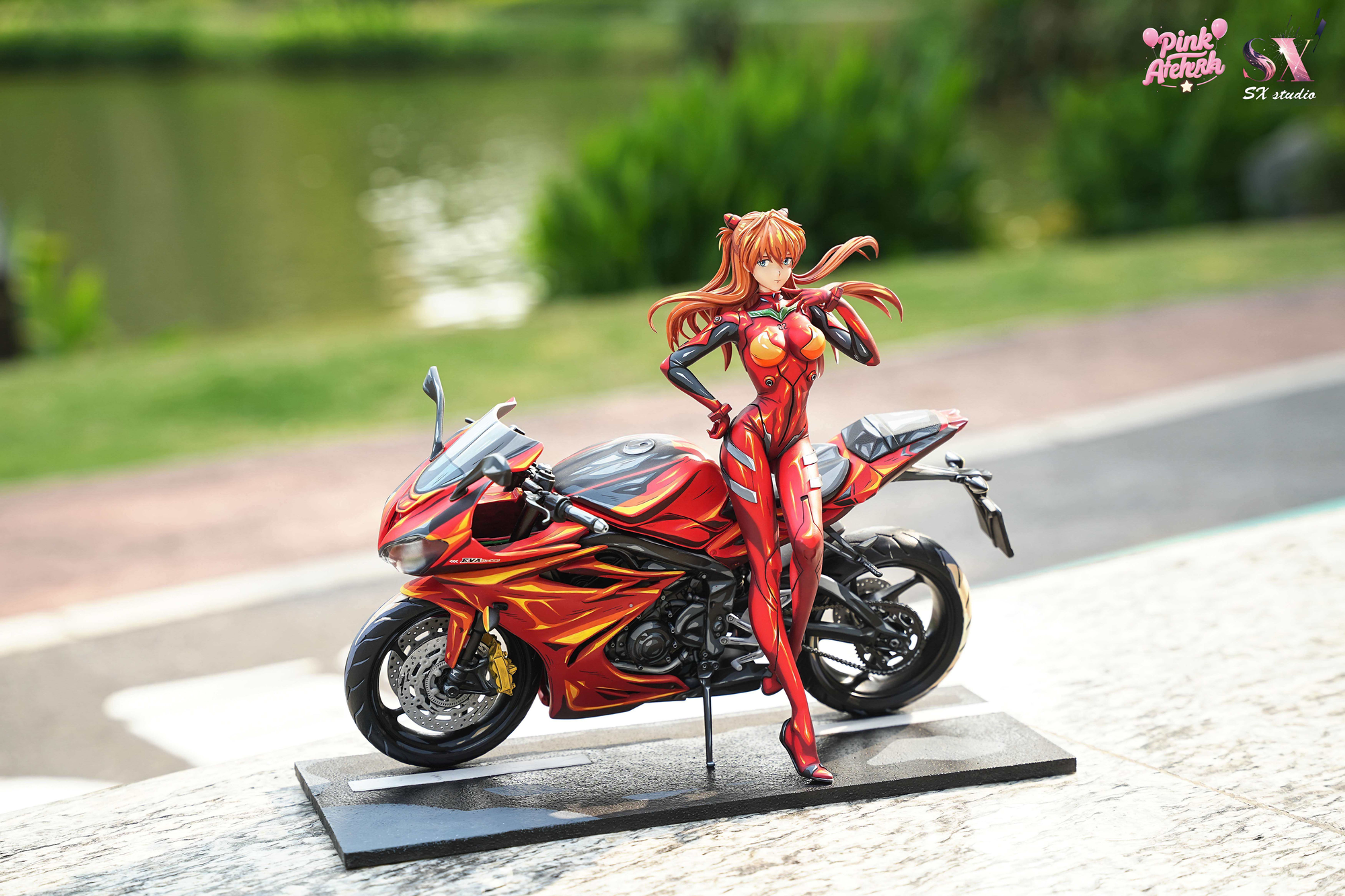 Asuka Neon Genesis Evangelion GK Statue Aetheria X SX Studio | Pre-Order - Authentic Anime Resin Collectible