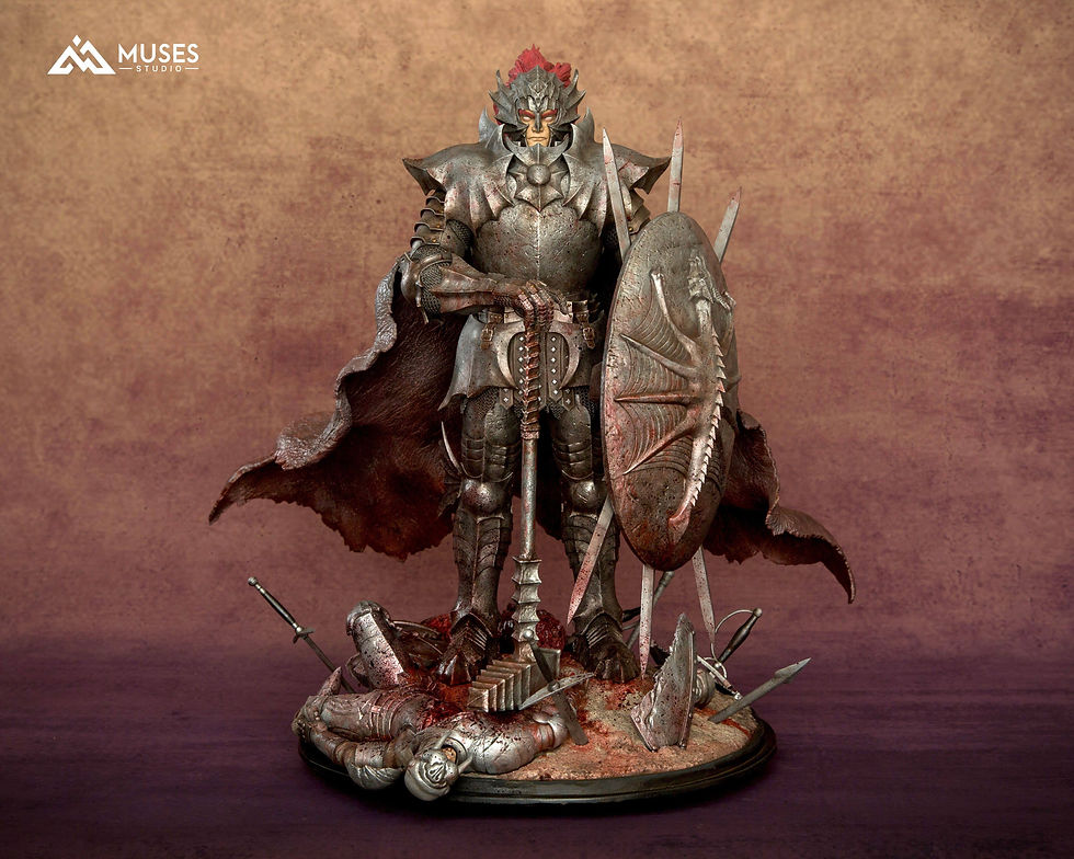 Thumbnail: Grunbeld Berserk GK Statue Muses Studio | Pre-Order - Authentic Anime Resin Collectible