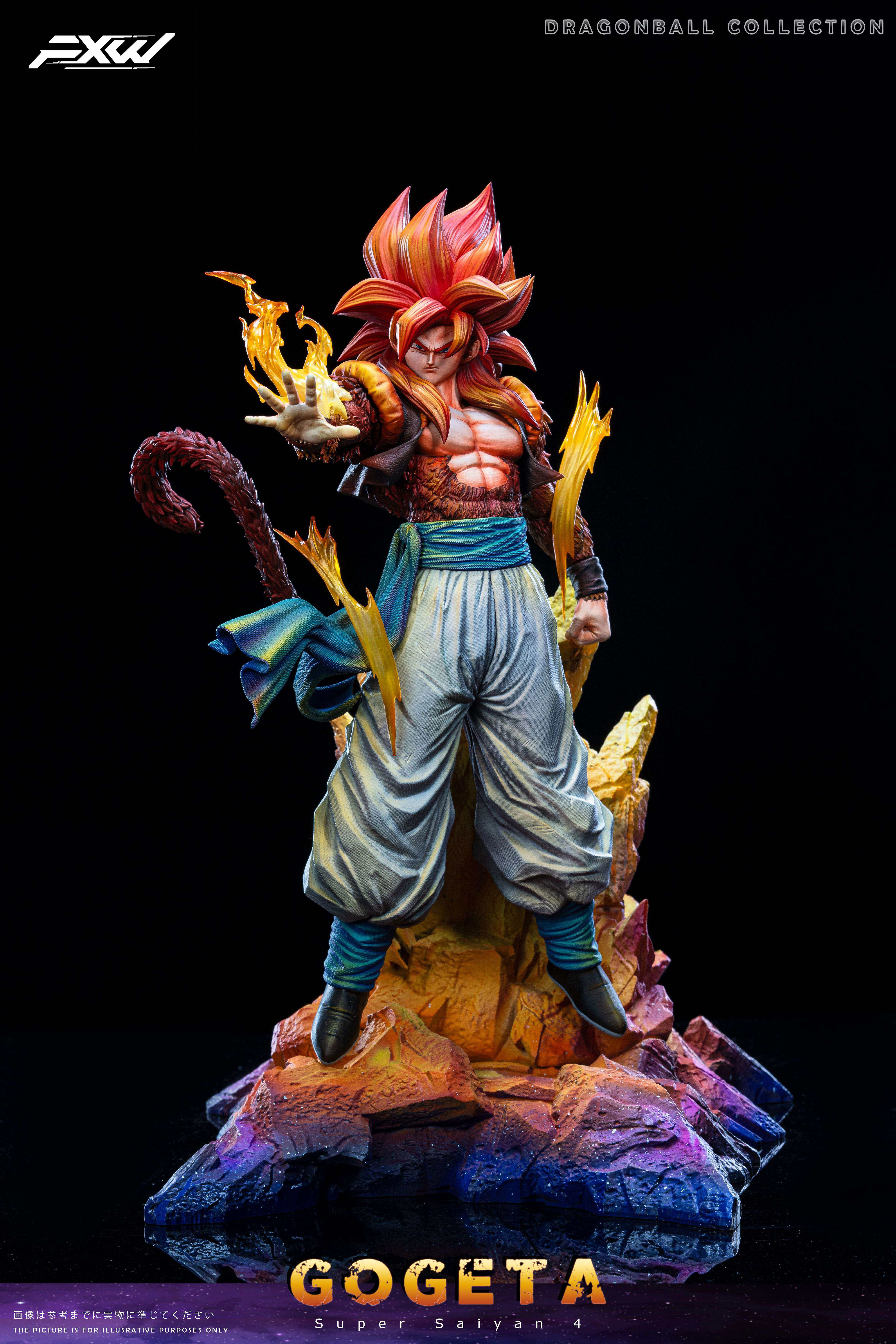 Gogeta Dragon Ball GK Statue FXW Studio | Pre-Order - Authentic Anime Resin Collectible