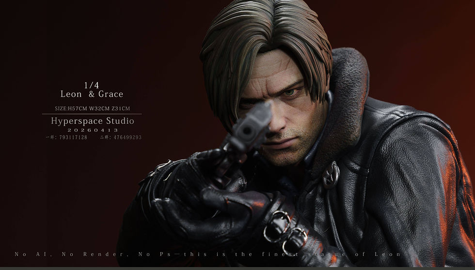 Thumbnail: Leon X Grace Resident Evil GK Statue Hyperspace Studio | Pre-Order - Authentic Anime Resin Collectible