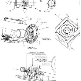 GE Healthcare D2651P RADPLUS 2100 Orion X-ray Tube Assembly compatible with AMX-4+