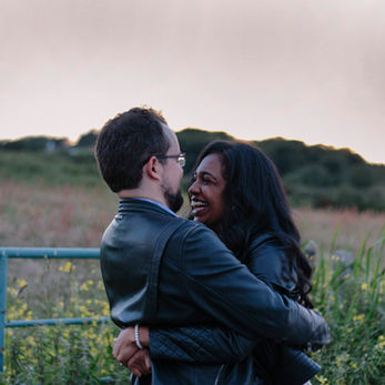 Engagement Photoshoot in Silverstrand Beach, Galway.